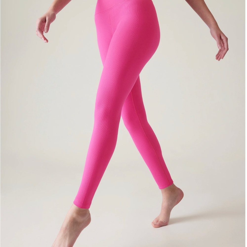 Athleta brand new Aurora tight in Barbie Pink! Actual name Salvia Pink.